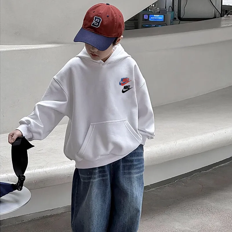 【90-160cm】大人気 カッコイイ カジュアル 合わせやすい 快適 着やすい 男の子 フード パーカー