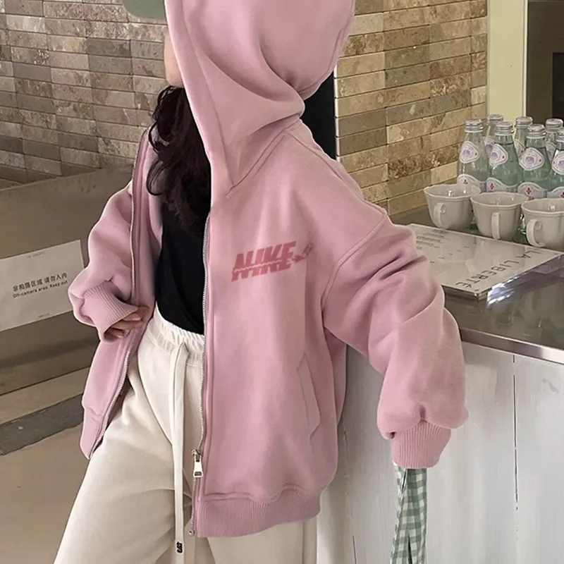 【90-160cm】元気いっぱい 爆売れ中 プリント カジュアル 合わせやすい 女の子 フード付き アウター