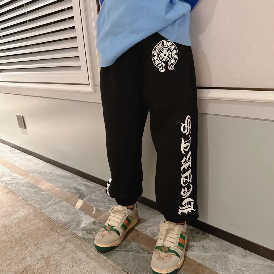 【90-160cm】よく売れる ファッション履きやすい カジュアル スポーツ ボトムス パンツ