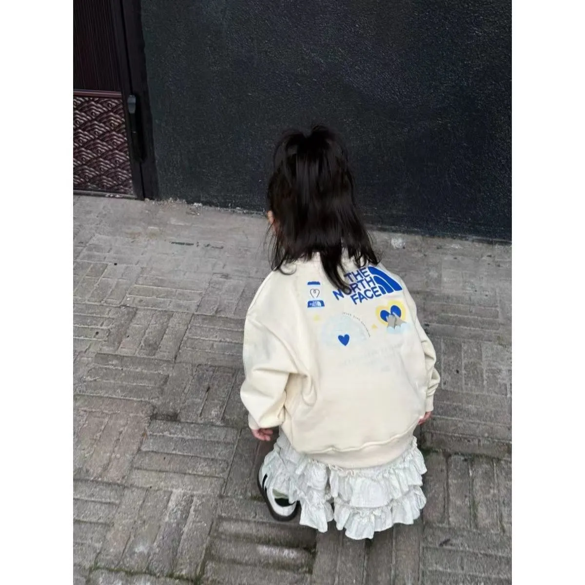 【90-160cm】 絶対見逃さないで 大活躍 カートゥーン 可愛い ファッション 女の子 トレーナー