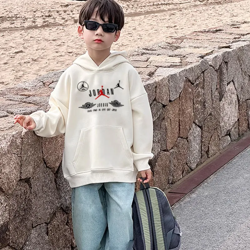 【90-160cm】絶対後悔しない カジュアル 快適 合わせやすい  男の子 フード付き パーカー