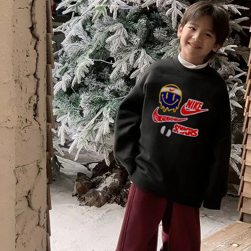【90-160cm】存在感抜群 シンプル 合わせやすい カジュアル 着やすい 男の子 トレーナー