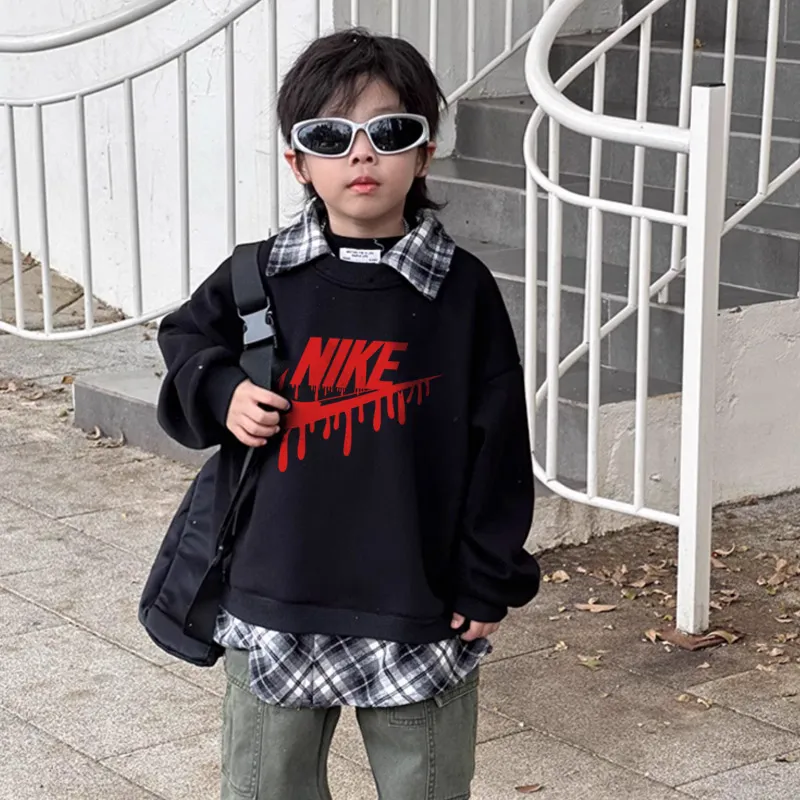 【90-160cm】リラックス感ある 合わせやすい カジュアル カッコイイ 男の子 トレーナー