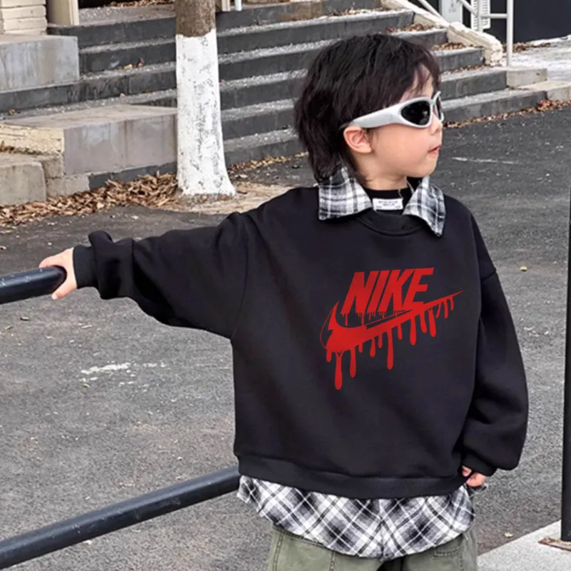 【90-160cm】リラックス感ある 合わせやすい カジュアル カッコイイ 男の子 トレーナー