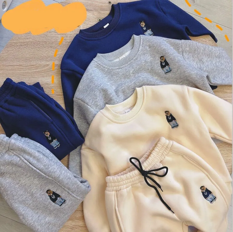 【90-140cm】二点セット カジュアル 定番 シンプル 大人気 男女兼用 トレーナー+長ズボン セットアップ