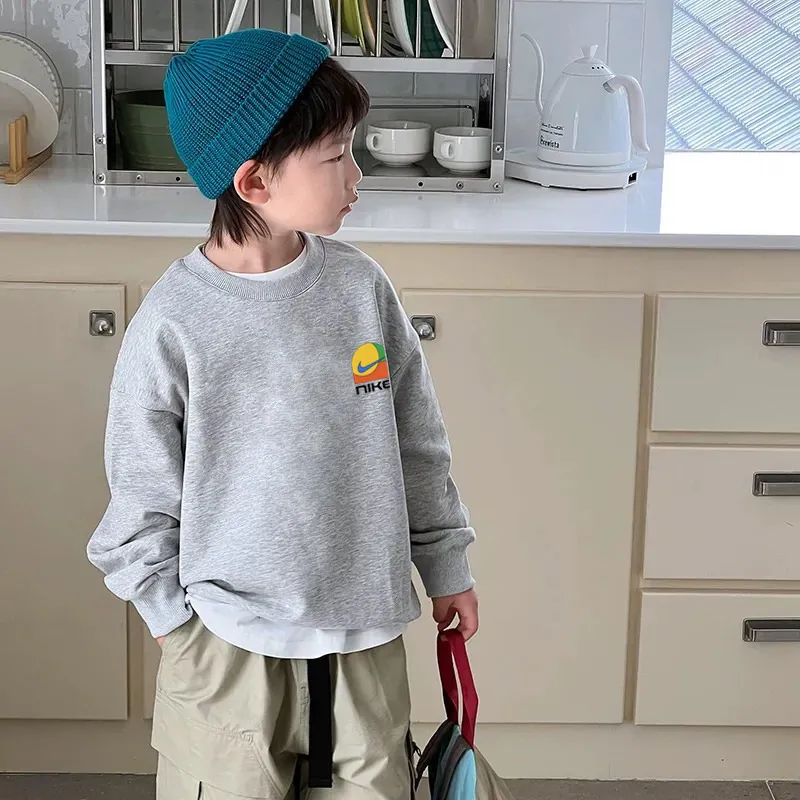 【90-160cm】着回し最強 トレンド 合わせやすい 着心地良い 着やすい 男の子 トレーナー
