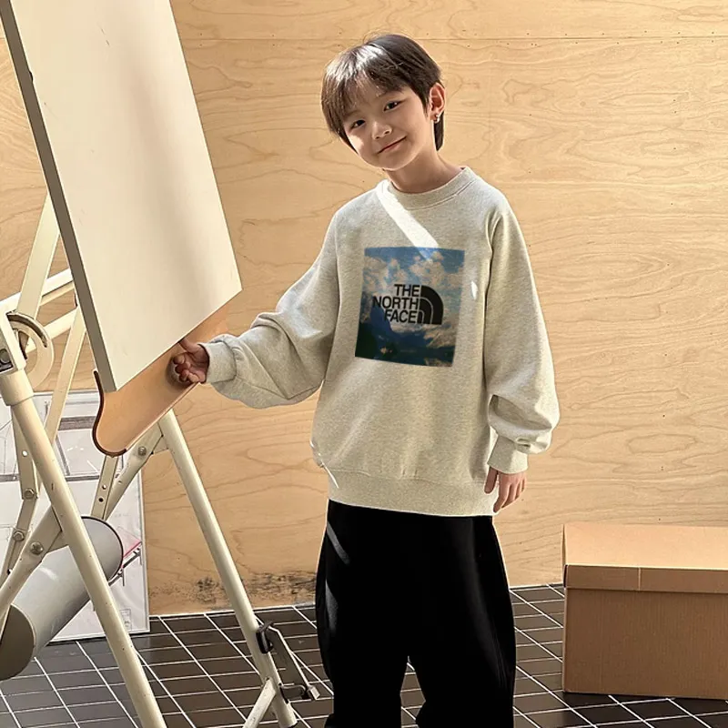 【90-160cm】着回し力抜群  売れ筋 質感のいい  トレンド カジュアル 男の子 トレーナー