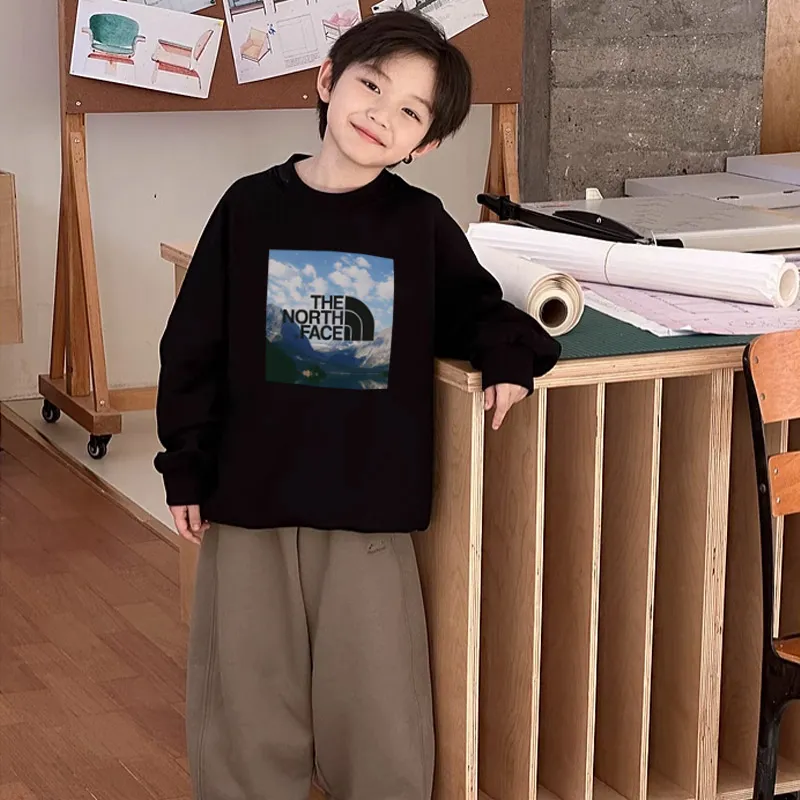 【90-160cm】着回し力抜群  売れ筋 質感のいい  トレンド カジュアル 男の子 トレーナー