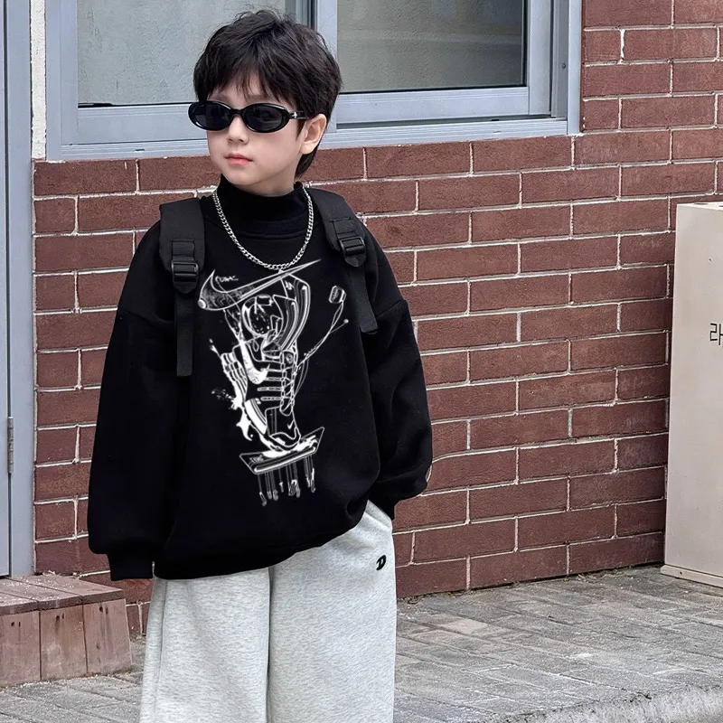 【90-160cm】存在感抜群 爆売れ中 合わせやすい ファッション カッコイイ 男の子 トレーナー