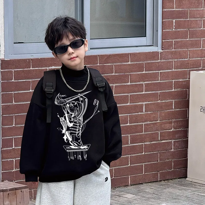 【90-160cm】存在感抜群 爆売れ中 合わせやすい ファッション カッコイイ 男の子 トレーナー