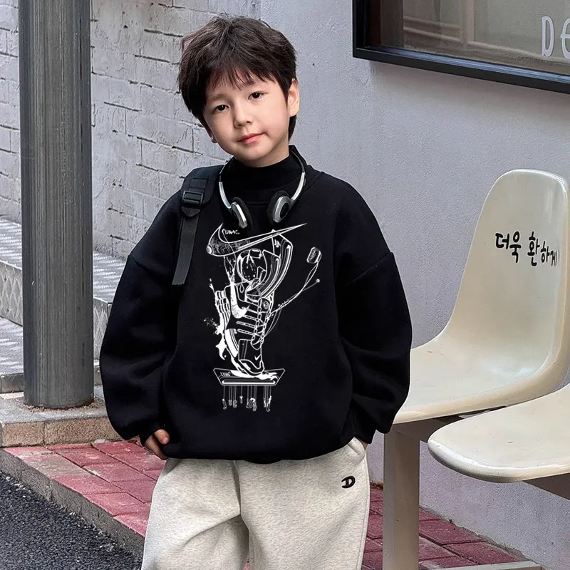 【90-160cm】存在感抜群 爆売れ中 合わせやすい ファッション カッコイイ 男の子 トレーナー