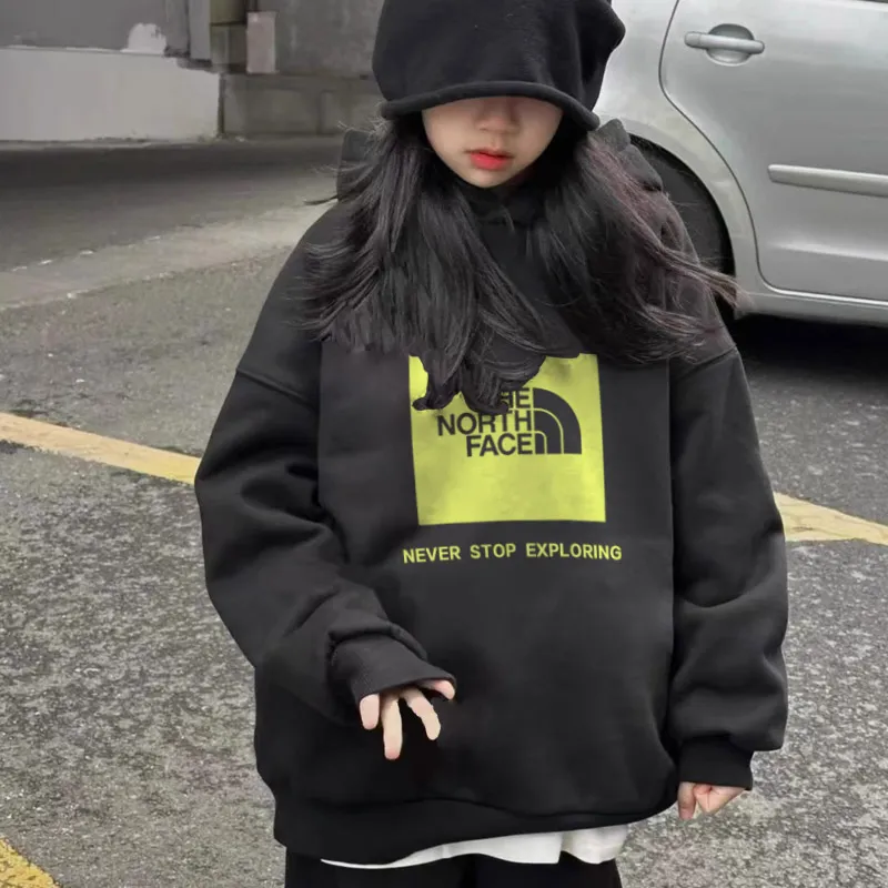 【100-160cm】オシャレ度高め 大活躍 合わせやすい カジュアル 女の子 フード付き パーカー