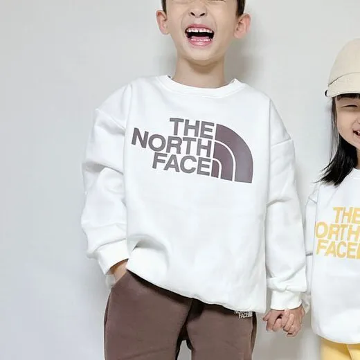 【90-160cm】二点セット 単品注文可 ルーズ 快適 ラウンドネック トレーナー+長ズボン セットアップ