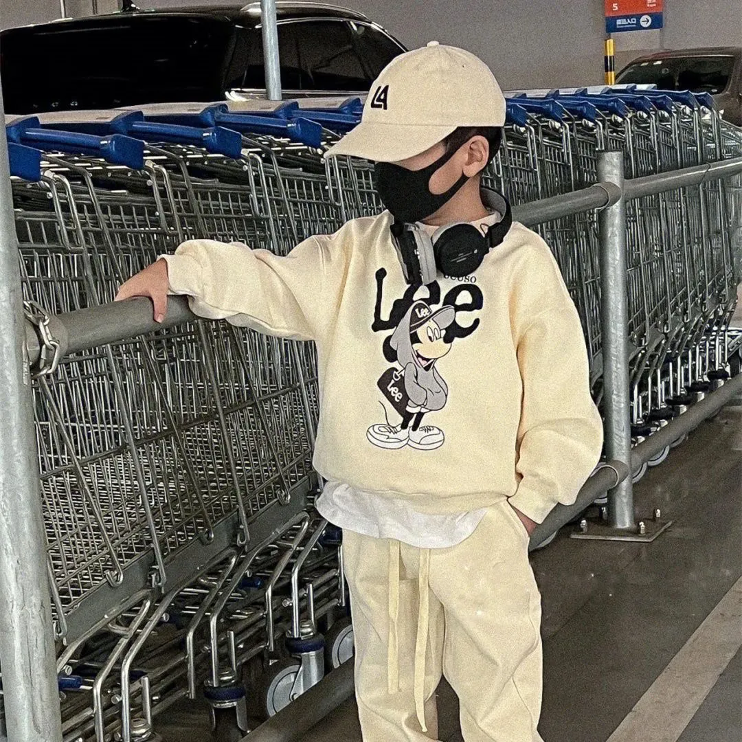 【90-160cm】着回し最強 大注目 プリント カジュアル 合わせやすい 男の子 トレーナー