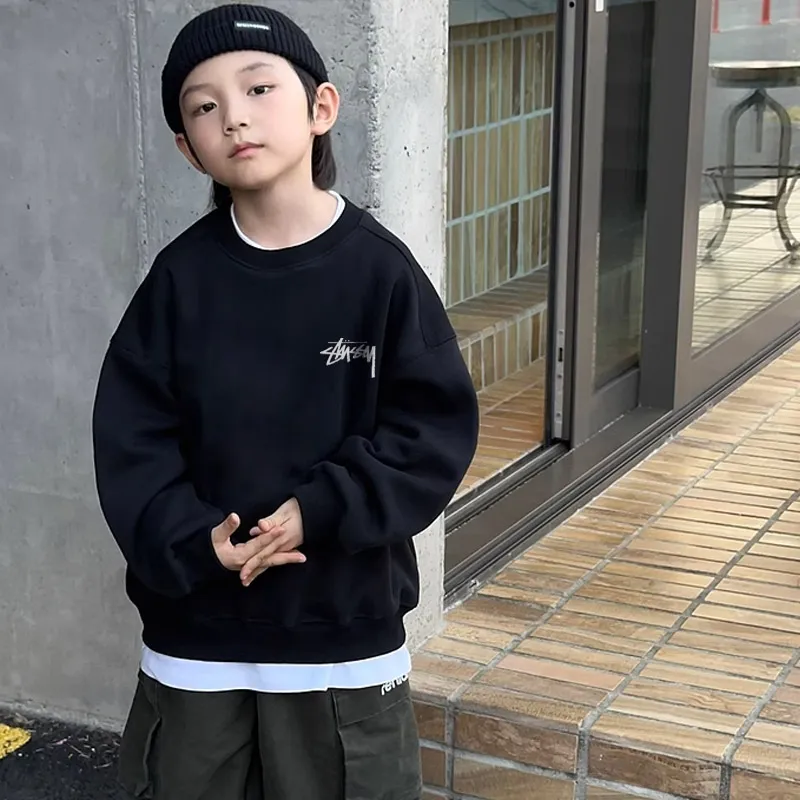 【90-160cm】絶対欲しい 大注目 カッコイイ 合わせやすい カジュアル プリント 男の子 トレーナー