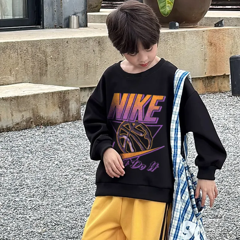 【90-160cm】元気いっぱい カッコイイ 合わせやすい カジュアル 着やすい 男の子 トレーナー