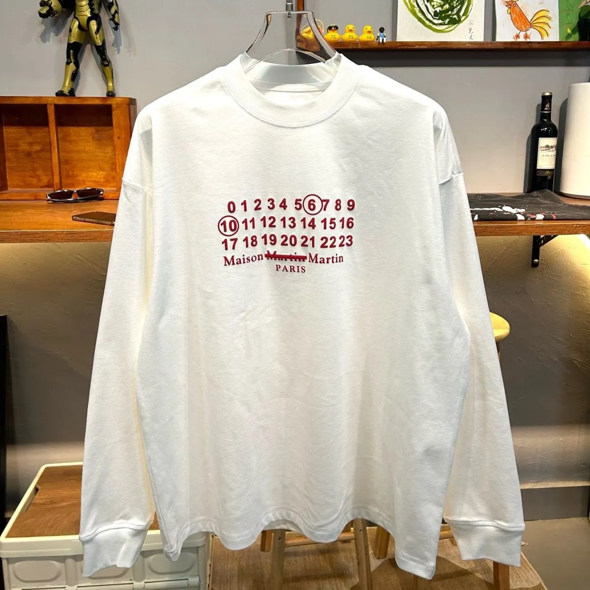 【90-160cm】リラックス感ある シンプル アルファベット 快適 長袖 Ｔシャツ