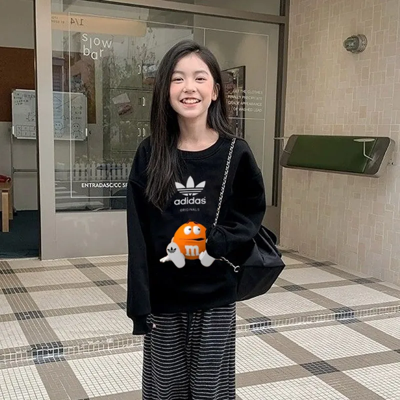 【90-160cm】オシャレ度高め 大活躍 合わせやすい カジュアル 着やすい 女の子 トレーナー