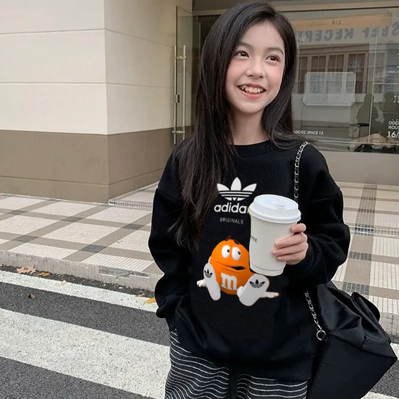 【90-160cm】オシャレ度高め 大活躍 合わせやすい カジュアル 着やすい 女の子 トレーナー