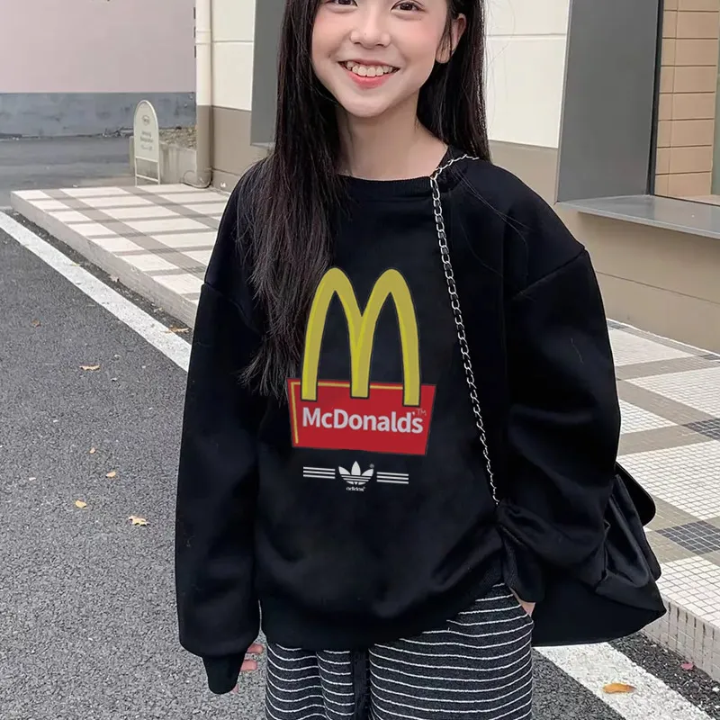 【90-160cm】元気いっぱい 売れ筋 オシャレ カジュアル 着やすい 女の子 トレーナー