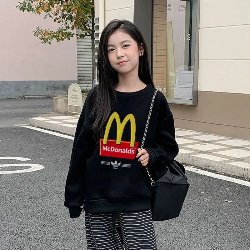 【90-160cm】元気いっぱい 売れ筋 オシャレ カジュアル 着やすい 女の子 トレーナー