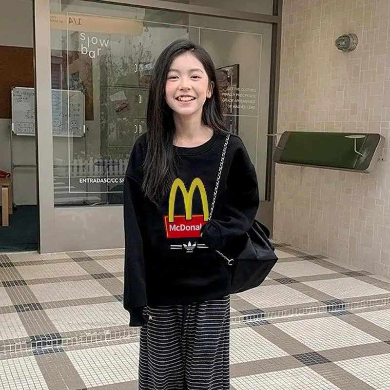 【90-160cm】元気いっぱい 売れ筋 オシャレ カジュアル 着やすい 女の子 トレーナー