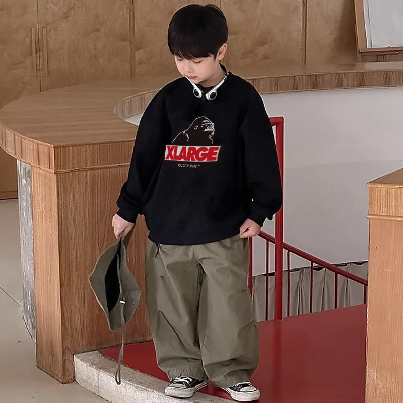 【90-160cm】着回し最強 大人気 売れ筋 合わせやすい  カジュアル 男の子 トレーナー