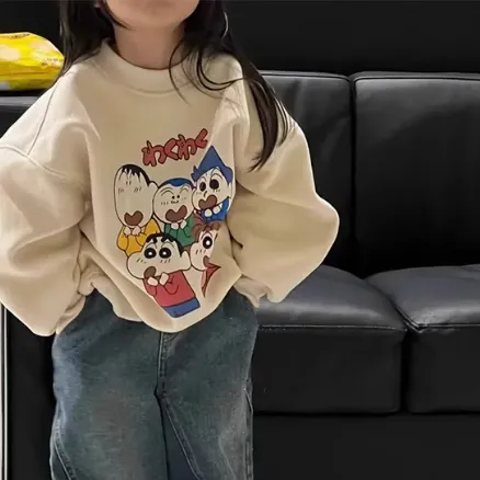 【90-160cm】お気に入り 大注目 可愛い カジュアル 合わせやすい 女の子 トレーナー