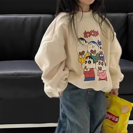 【90-160cm】お気に入り 大注目 可愛い カジュアル 合わせやすい 女の子 トレーナー