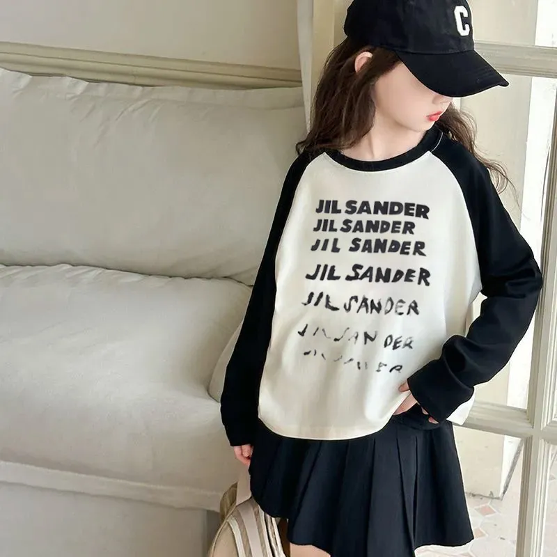 【90-160cm】毎日着たくなる 売れ筋 カジュアル おしゃれ 快適 女の子 長袖 Ｔシャツ