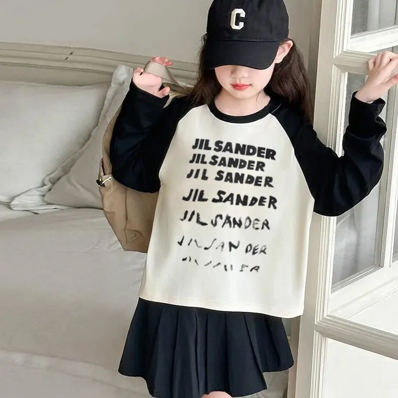 【90-160cm】毎日着たくなる 売れ筋 カジュアル おしゃれ 快適 女の子 長袖 Ｔシャツ