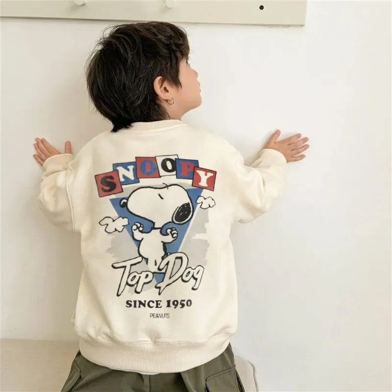【90-160cm】取り入れたい 大人気 売れ筋 カートゥーン カジュアル 男の子 トレーナー