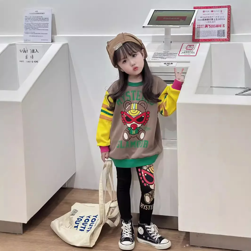 【90-140cm】人気上昇中 カートゥーン 着心地良い トレンド 合わせやすい 人気 トレーナー