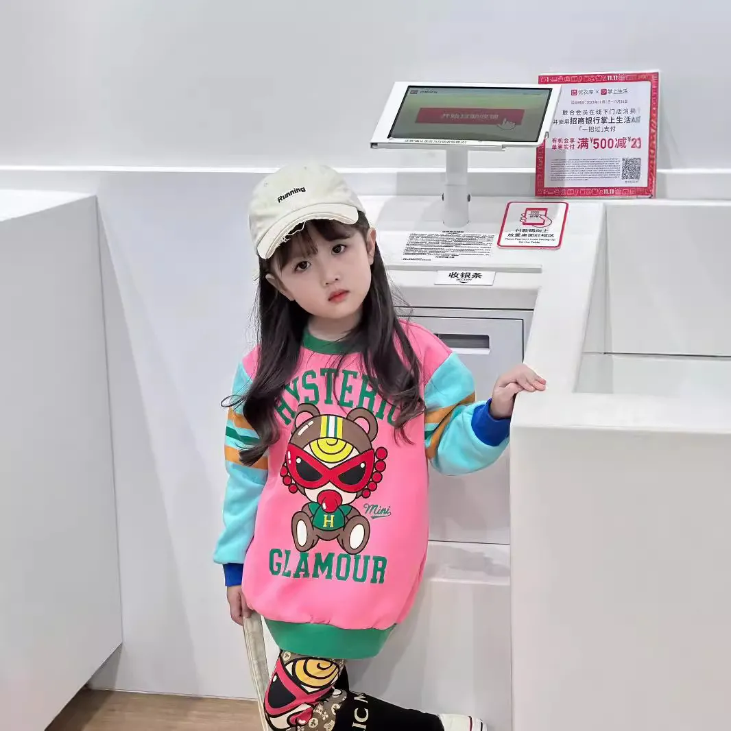 【90-140cm】人気上昇中 カートゥーン 着心地良い トレンド 合わせやすい 人気 トレーナー