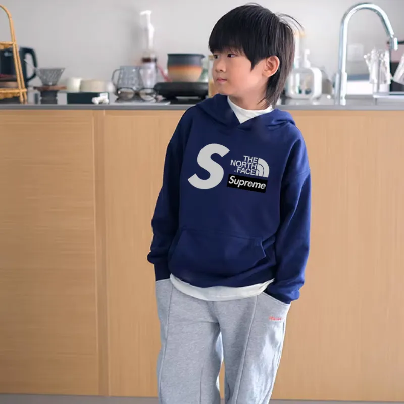 【90-160cm】着回し最強 大注目 快適 アルファベット 男女限らず フード付き パーカー