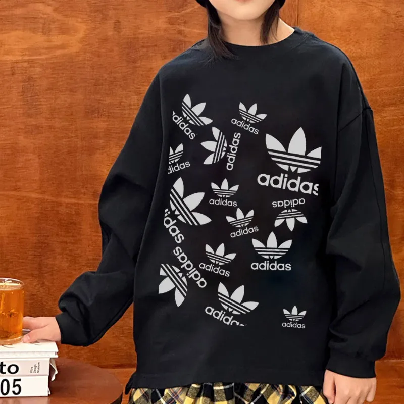 【90-160cm】元気いっぱい 大人気 トレンド カジュアル 合わせやすい 長袖 Ｔシャツ