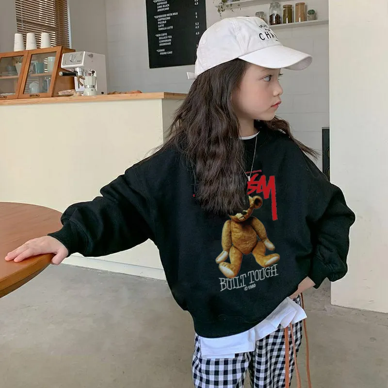 【90-160cm】オシャレ度高め 大活躍 おしゃれ 合わせやすい 女の子 トレーナー