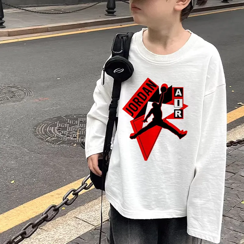 【90-160cm】話題沸騰中 ユニーク カジュアル 快適 着やすい 男の子 長袖 Ｔシャツ
