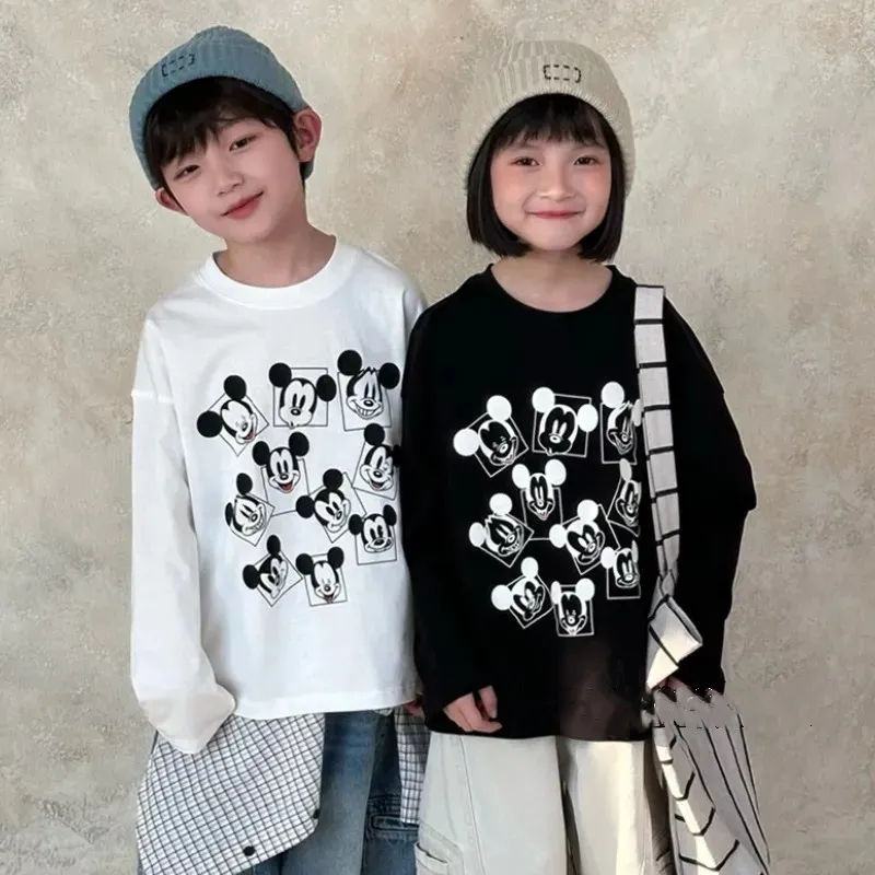 【90-160cm】絶対欲しい 大人気 カートゥーン 快適 着やすい 男女限らず 長袖 Ｔシャツ