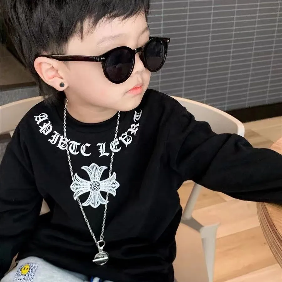 【110-170cm】人気上昇中 大活躍 カジュアル 着やすい 男の子 長袖 Ｔシャツ