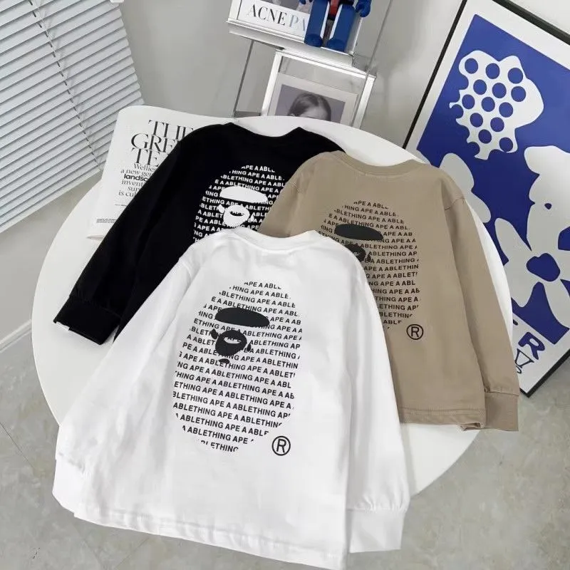【110-170cm】着回し力抜群 大人気 カジュアル 着やすい 男の子 長袖 Ｔシャツ