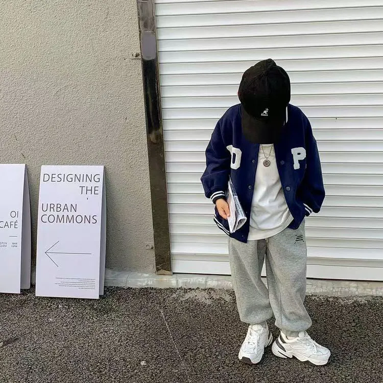 【110-160cm】人気上昇中 カジュアル 履きやすい  男の子 トレンド ゆったり スウェットパンツ