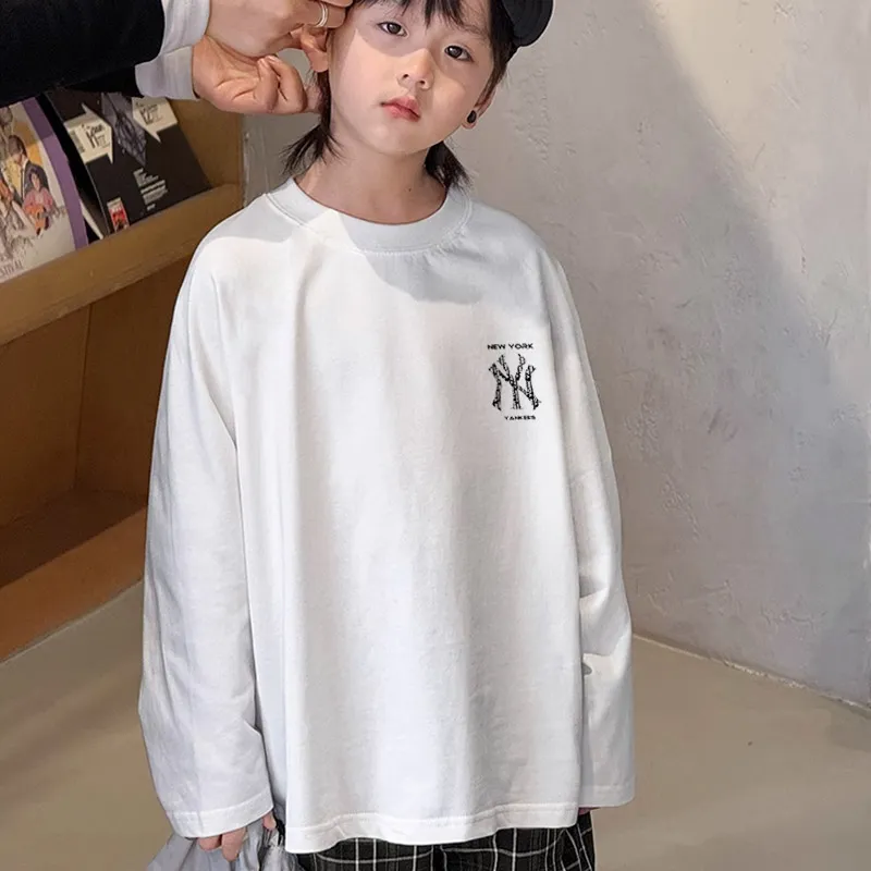 【90-160cm】人気上昇中 売れ筋 快適 シンプル カジュアル 男の子 長袖 Ｔシャツ
