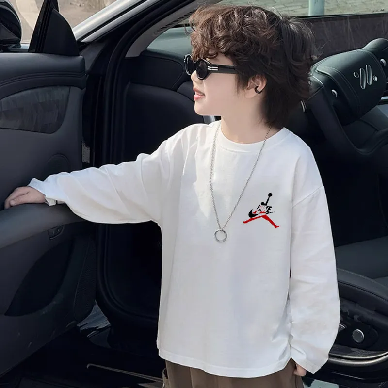 【90-160cm】人気爆発中 大活躍 カジュアル 着やすい 男の子 長袖 Ｔシャツ