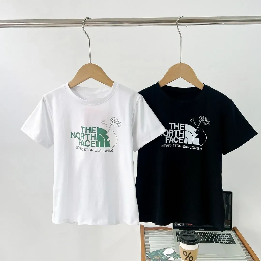 【90-160cm】大人気 カジュアル 着やすい ルーズ合わせやすい プリント 半袖 Ｔシャツ