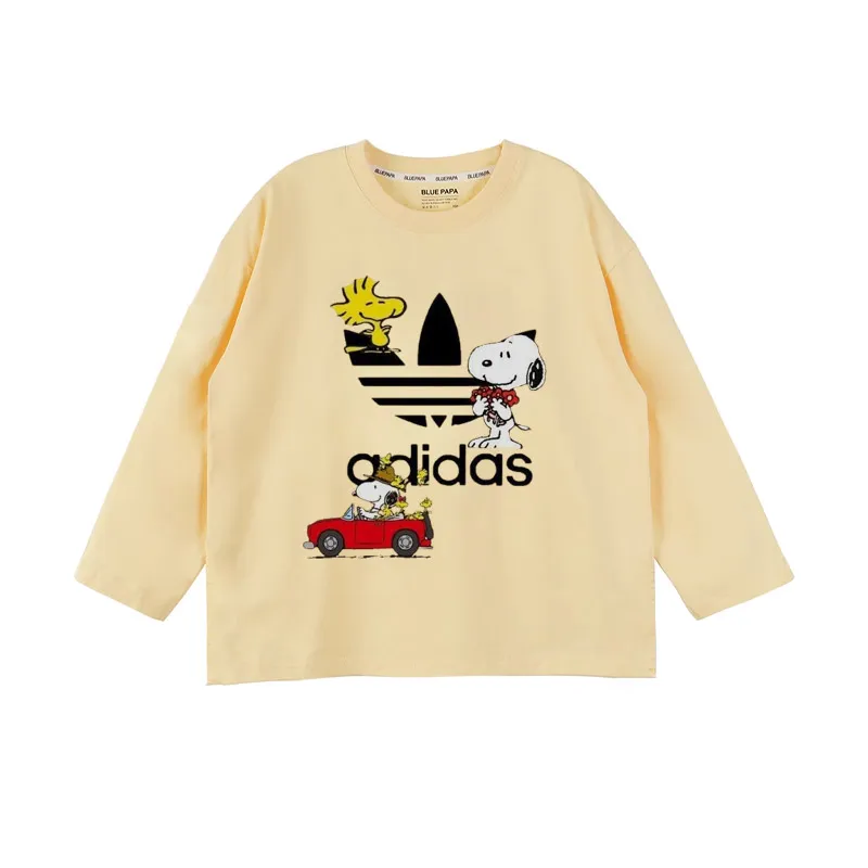 【90-160cm】オシャレ度高め 爆売れ中 快適 ユニーク トレンド  女の子 長袖 Ｔシャツ