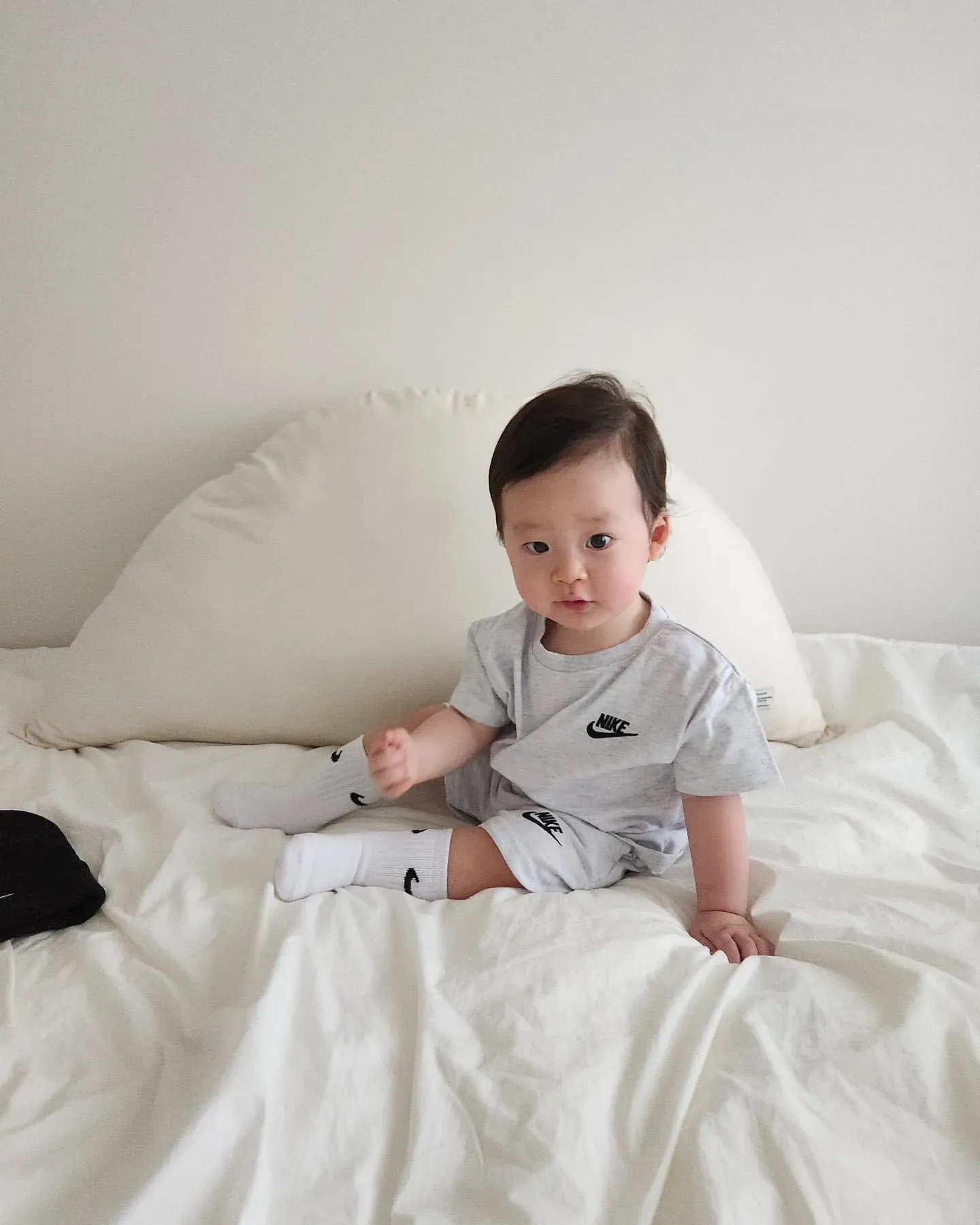 【80-130cm】二点セットシンプル定番 人気 ルーズ 半袖 Ｔシャツ+ショートパンツ セットアップ