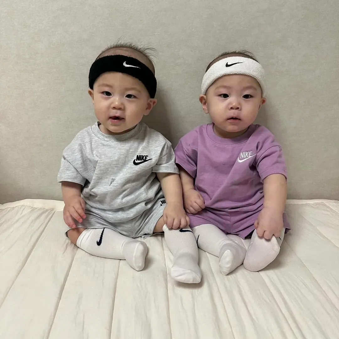 【80-130cm】二点セットシンプル定番 人気 ルーズ 半袖 Ｔシャツ+ショートパンツ セットアップ