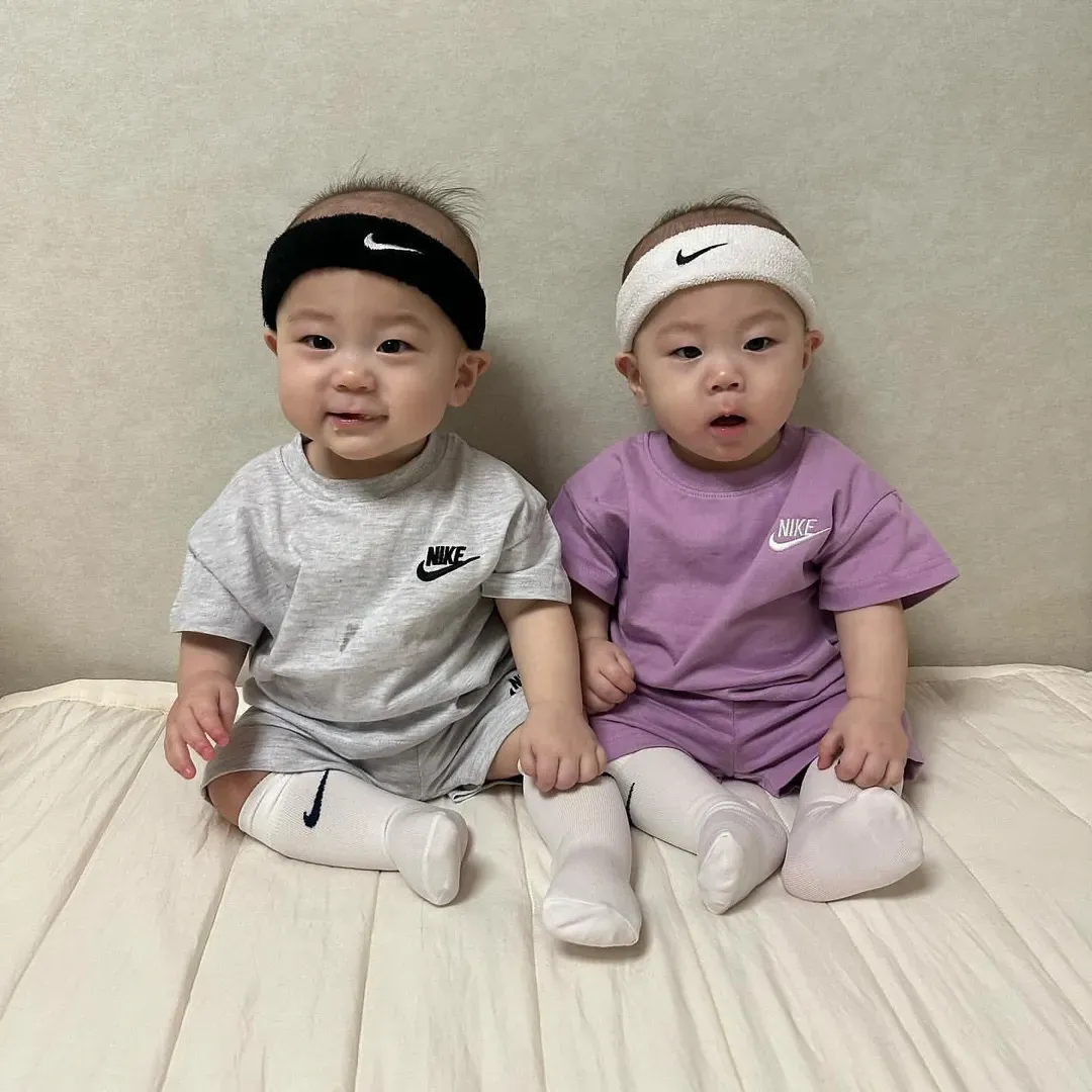 【80-130cm】二点セットシンプル定番 人気 ルーズ 半袖 Ｔシャツ+ショートパンツ セットアップ