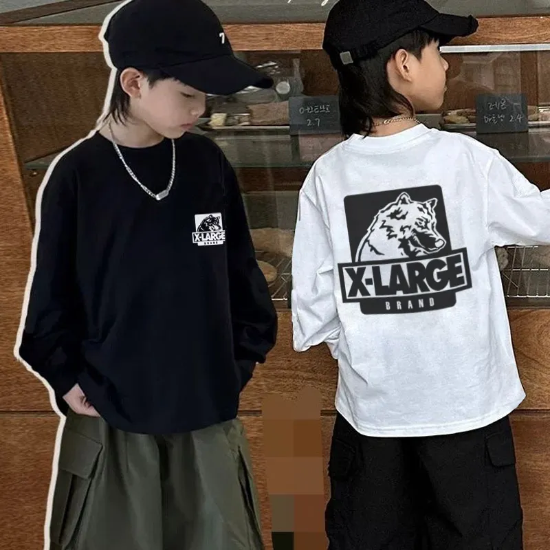 【110-170cm】話題沸騰中 合わせやすい カジュアル 男の子 長袖 Ｔシャツ
